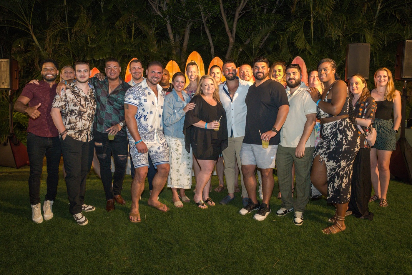 The Serur Organization team together on the Hawaii trip